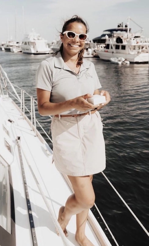 Monique Askeland Mate Charleston Boat Tour