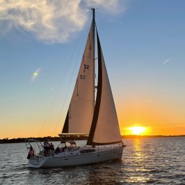 a large ship in a body of water