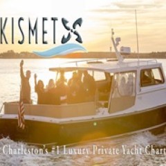 a small boat in a body of water