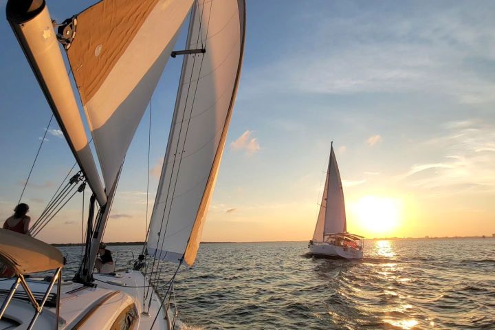 a boat on a body of water